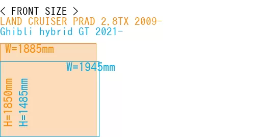 #LAND CRUISER PRAD 2.8TX 2009- + Ghibli hybrid GT 2021-